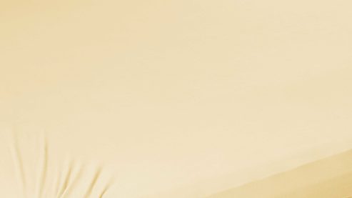 Spannbettlaken H. g. hahn haustextilien® aus Stoff in Hellgelb HAHN Spannbettlaken für Wasser- und Boxspringmatratzen pfirsichfarbener Baumwolljersey - ca. 190 x 200 cm