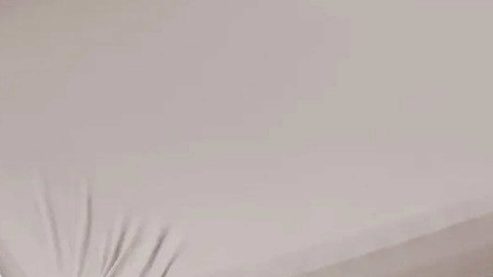 Spannbettlaken H. g. hahn haustextilien® aus Stoff in Grau HAHN Spannbettlaken für Wasser- und Boxspringmatratzen kieselfarbener Baumwolljersey - ca. 150 x 200 cm