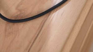 Wohnwand Interliving aus Holz in Holzfarben Interliving Wohnzimmer Serie 2031 - Wohnwand Balkenbuche - Länge ca. 330 cm