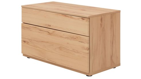 Wohnwand Interliving aus Holz in Holzfarben Interliving Wohnzimmer Serie 2031 - Wohnwand Balkenbuche - Länge ca. 330 cm