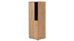 Wohnwand Interliving aus Holz in Holzfarben Interliving Wohnzimmer Serie 2031 - Wohnwand Balkenbuche - Länge ca. 330 cm