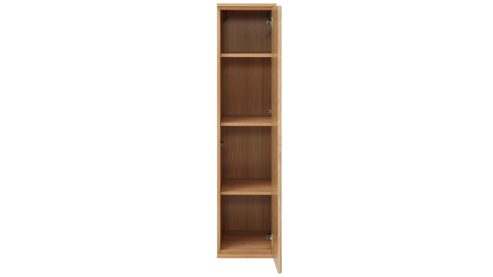 Wohnwand Interliving aus Holz in Holzfarben Interliving Wohnzimmer Serie 2031 - Wohnwand Risseiche - Länge ca. 257 cm