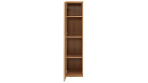 Wohnwand Interliving aus Holz in Holzfarben Interliving Wohnzimmer Serie 2031 - Wohnwand Risseiche - Länge ca. 257 cm