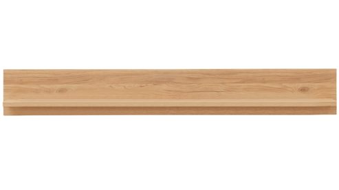 Wandregal Interliving aus Holz in Holzfarben Interliving Wohnzimmer Serie 2032 - Wandboard Risseiche - Länge ca. 180 cm