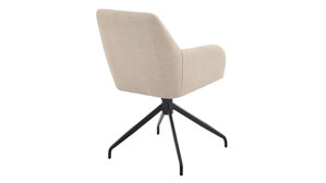 Polsterstuhl Hela aus Stoff in Beige Polsterstuhl Triest S Beige Bjorn 31 & Schwarz