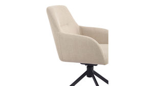 Polsterstuhl Hela aus Stoff in Beige Polsterstuhl Triest S Beige Bjorn 31 & Schwarz
