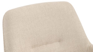 Polsterstuhl Hela aus Stoff in Beige Polsterstuhl Triest S Beige Bjorn 31 & Schwarz