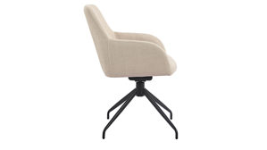 Polsterstuhl Hela aus Stoff in Beige Polsterstuhl Triest S Beige Bjorn 31 & Schwarz