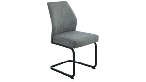 Schwingstuhl Hela aus Stoff in Anthrazit Schwingstuhl Neptun S Vintage Anthrazit 46 & Schwarz