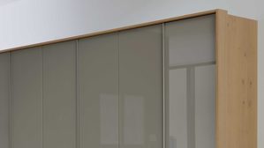 Passepartout Interliving aus Holz in Holzfarben Interliving Kleiderschrank Serie 1210 – Passepartout 903004 Balkeneiche - für ca. 300 cm Breite