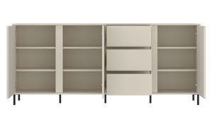 Sideboard Wojcik aus Holz in Beige Kommodenprogramm Avenale - Sideboard Cashmere - ca. 212 x 92 cm