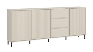 Sideboard Wojcik aus Holz in Beige Kommodenprogramm Avenale - Sideboard Cashmere - ca. 212 x 92 cm