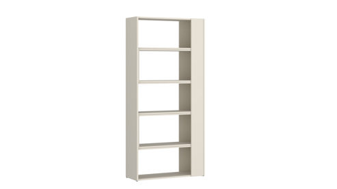 Regal Wojcik aus Holz in Beige Regal Motus Cashmere - ca. 82-146 x 180 cm