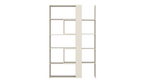 Regal Wojcik aus Holz in Beige Regal Motus Cashmere - ca. 82-146 x 180 cm