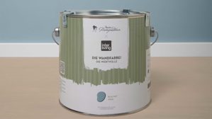Wandfarbe MissPompadour aus Farben und Lacke in Blau MissPompadour Wandfarbe - Die Wertvolle Blau mit Grau - ca. 2,5 Liter