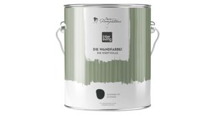 Wandfarbe MissPompadour aus Farben und Lacke in Schwarz MissPompadour Wandfarbe - Die Wertvolle Schwarz mit Schwarz - ca. 2,5 Liter