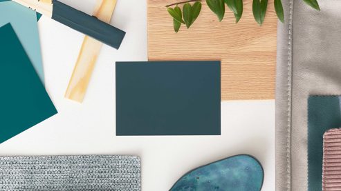 Wandfarbe MissPompadour aus Farben und Lacke in Blau MissPompadour Wandfarbe - Die Wertvolle Grün mit Schwarz - ca. 2,5 Liter