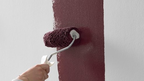 Wandfarbe MissPompadour aus Farben und Lacke in Dunkelrot MissPompadour Wandfarbe - Die Wertvolle Rot mit Merlot - ca. 2,5 Liter