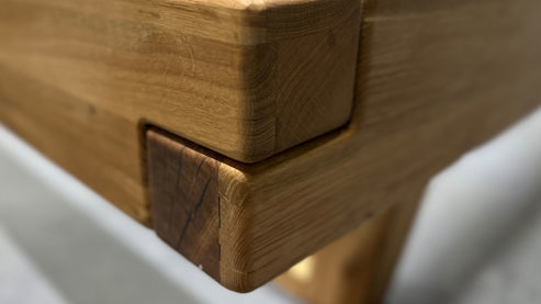 Bettgestell WOODS & TRENDS aus Holz in Holzfarben 3S frankenmöbel Bettgestell BE-0589 geölte Wildeiche - Liegefläche ca. 180 x 200 cm