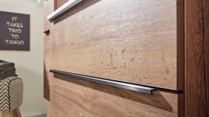 Badmöbel-Set Interliving aus Holz in Holzfarben Interliving Bad Serie 7402 – Badmöbel-Set Havanna Eiche