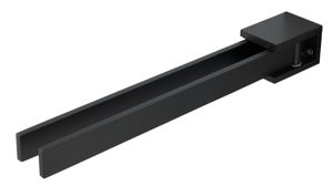 Handtuchhalter Interliving aus Metall in Schwarz Interliving Bad Serie 7945 – Handtuchhalter mattschwarzes Metall