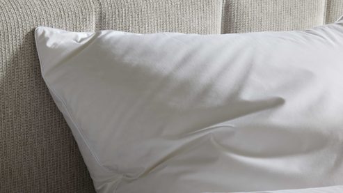 Kopfkissen Interliving aus Federn + Daunen in Weiß Interliving Kopfkissen Serie 9212 - 3-Kammerkissen 1.060 g Federn & Daunen - ca. 80 x 80 cm