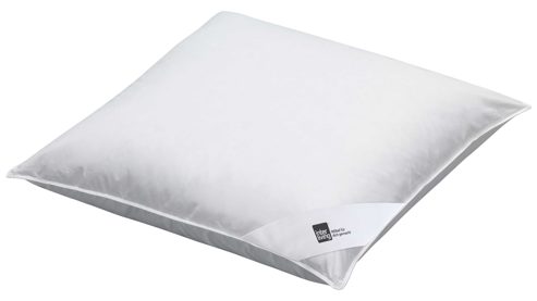 Kopfkissen Interliving aus Federn + Daunen in Weiß Interliving Kopfkissen Serie 9212 - 3-Kammerkissen 1.060 g Federn & Daunen - ca. 80 x 80 cm
