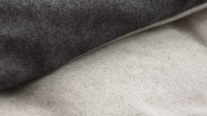 Bettwäsche-Set Interliving aus Stoff in Anthrazit Interliving Bettwäsche Serie 9118 - Biberbettwäsche Anthrazit & Hellgrau - ca. 70 x 90  cm und 140 x 200 cm