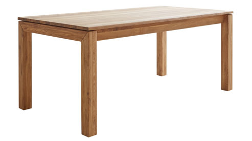 Auszugtisch WOODS & TRENDS aus Holz in Holzfarben WOODS & TRENDS Programm Loft - Auszugtisch Eiche natur - ca. 180 - 280 x 90 cm