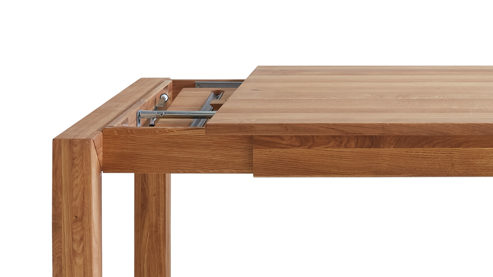 Auszugtisch WOODS & TRENDS aus Holz in Holzfarben WOODS & TRENDS Programm Loft - Auszugtisch Eiche natur - ca. 180 - 280 x 90 cm