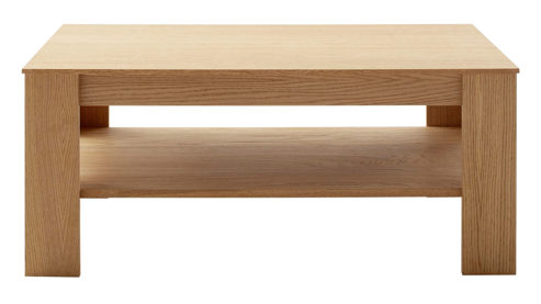 Couchtisch Mca direkt aus Holz in Holzfarben Wohnprogramm Araya - Couchtisch Wildeiche - ca. 115 x 65 cm