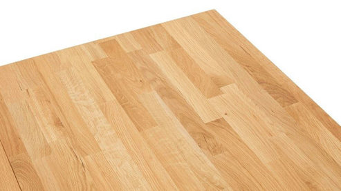 Auszugtisch Mca direkt aus Holz in Holzfarben Auszugtisch Basco Wildeiche - ca. 125 - 165 x 80 cm