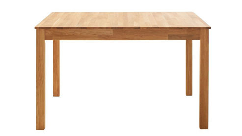 Auszugtisch Mca direkt aus Holz in Holzfarben Auszugtisch Basco Wildeiche - ca. 125 - 165 x 80 cm