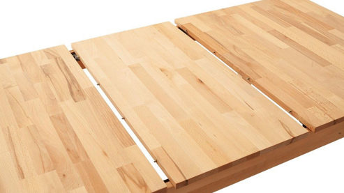 Auszugtisch Mca direkt aus Holz in Holzfarben Auszugtisch Basco Kernbuche - ca. 125 - 165 x 80 cm