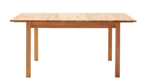 Auszugtisch Mca direkt aus Holz in Holzfarben Auszugtisch Basco Kernbuche - ca. 125 - 165 x 80 cm
